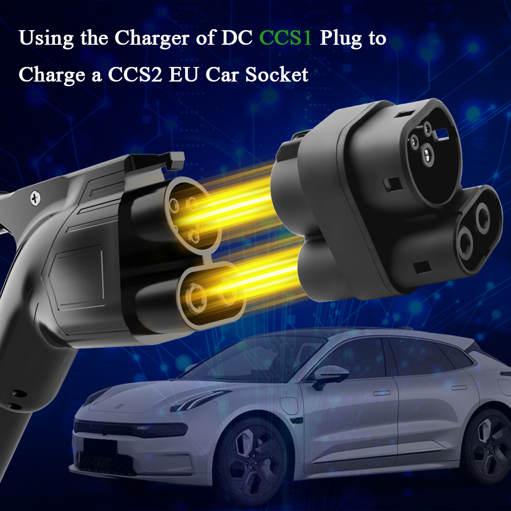 Kolanky 250A CCS1 To CCS2 EV C - Ccs2 To Ccs1 Fast Charge Adapter 250Kw ulasan dan harga
